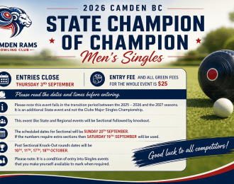 Champ of Champ Mens Singles